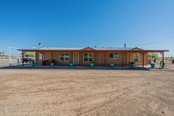 6.96 Acres of Land with Home for Sale in Casa Grande, Arizona