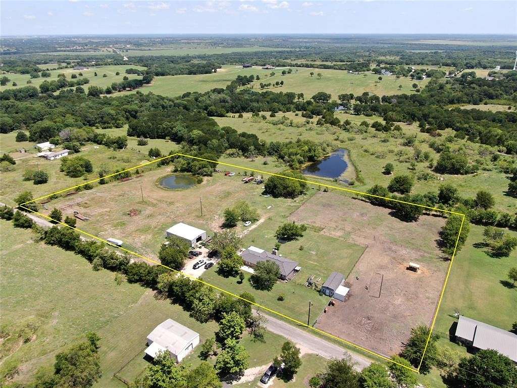 5.9 Acres of Land with Home for Sale in Ennis, Texas