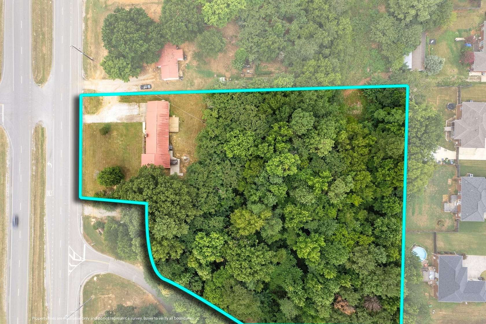 2.4 Acres of Residential Land with Home for Sale in Killen, Alabama