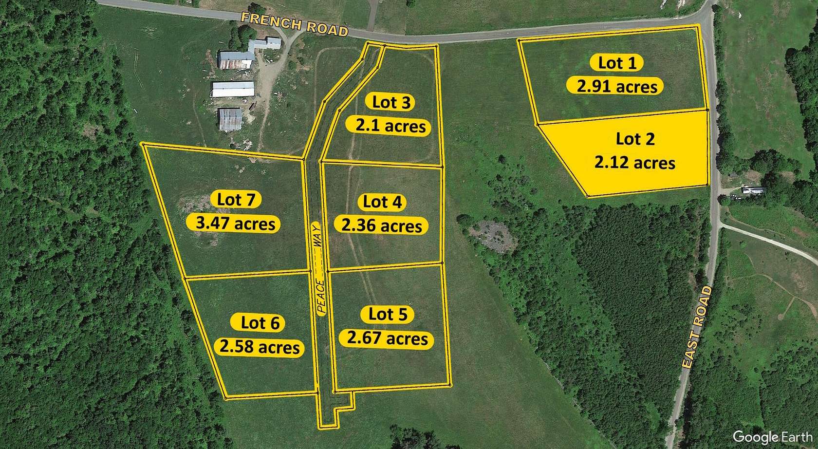 2.12 Acres of Residential Land for Sale in Chesterville, Maine