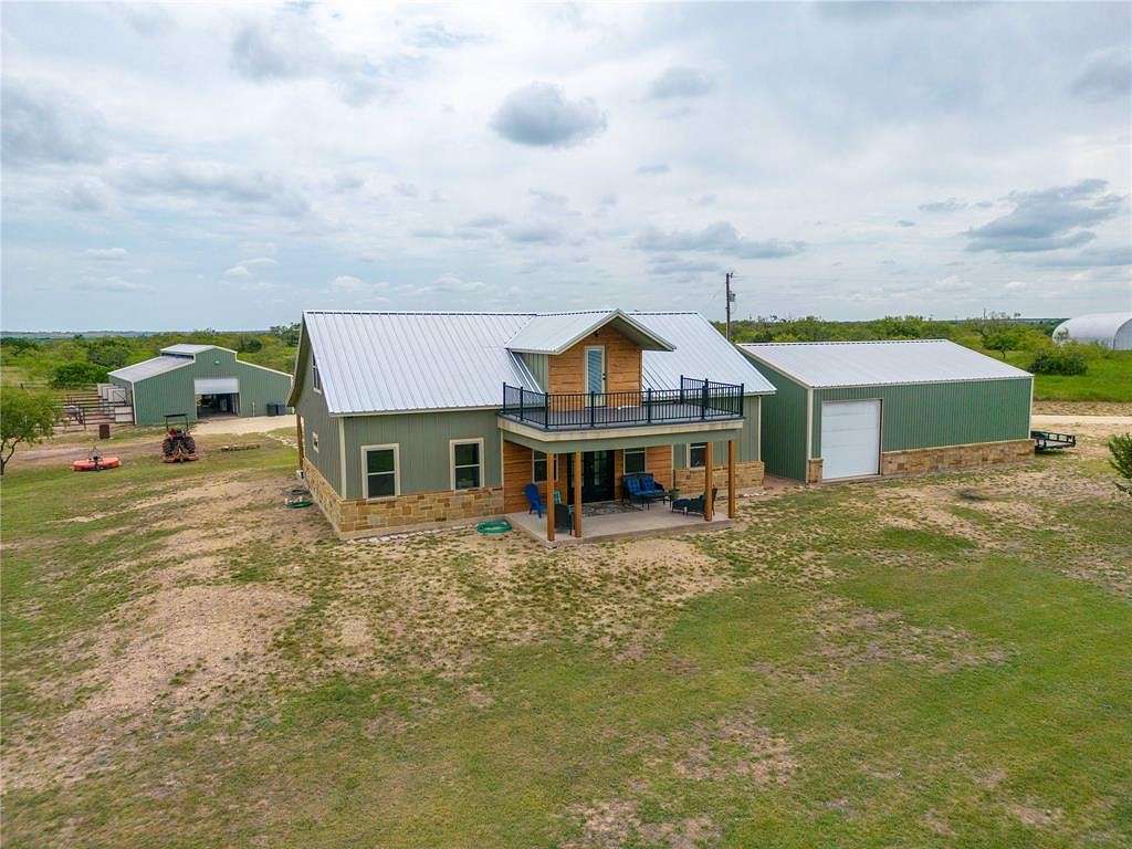11.06 Acres of Land with Home for Sale in Hamilton, Texas