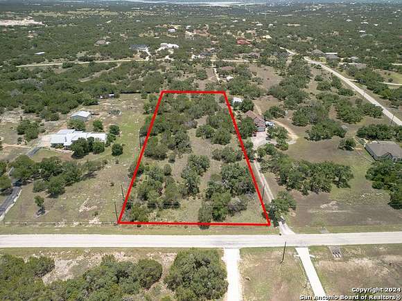 3 Acres of Residential Land for Sale in Spring Branch, Texas