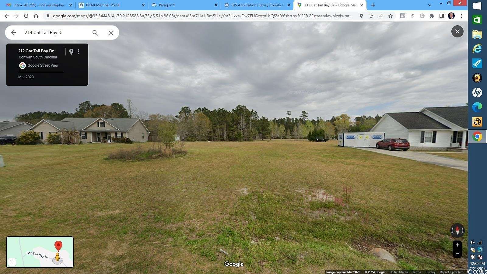 1.7 Acres of Residential Land for Sale in Conway, South Carolina