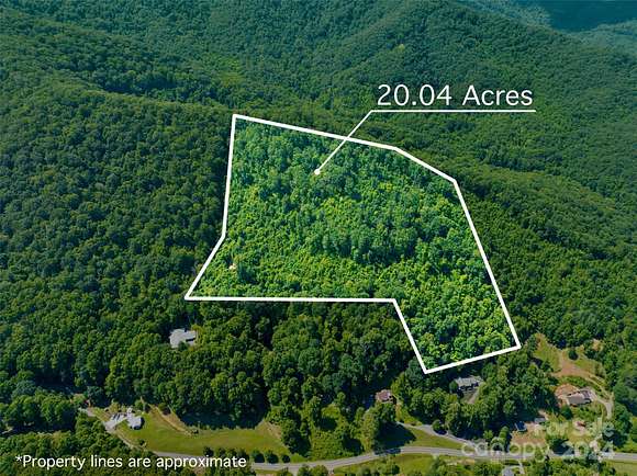 20.04 Acres of Land for Sale in Candler, North Carolina