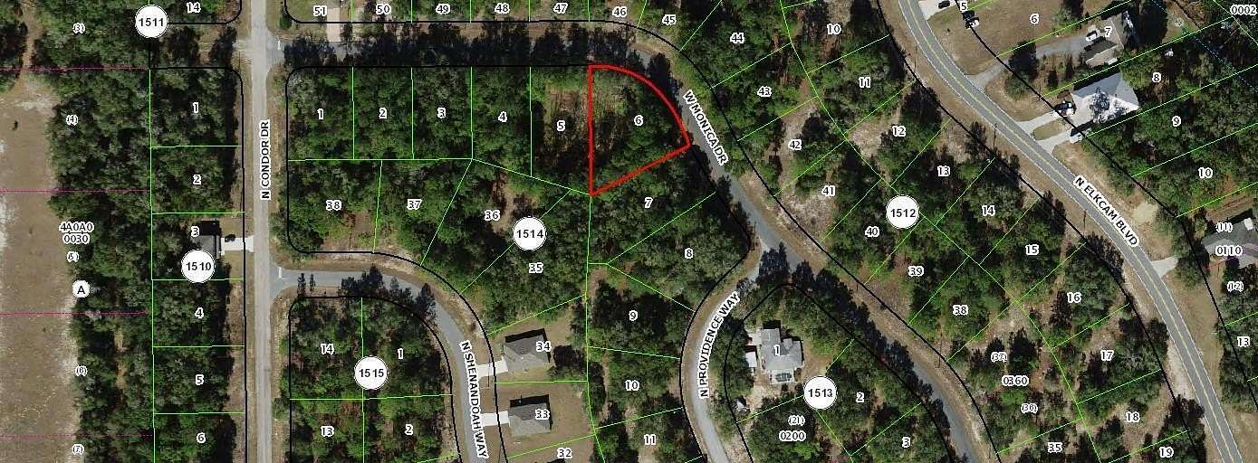 0.35 Acres of Residential Land for Sale in Citrus Springs, Florida