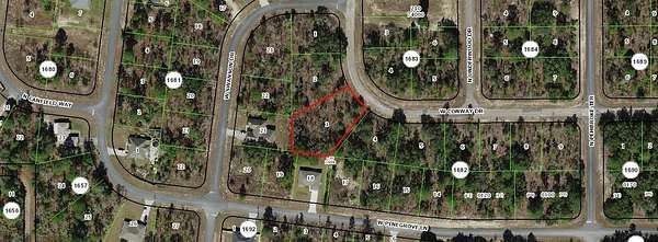 0.48 Acres of Residential Land for Sale in Citrus Springs, Florida