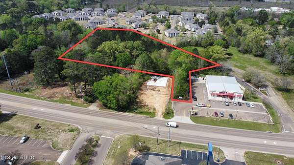 4.2 Acres of Commercial Land for Sale in Pearl, Mississippi
