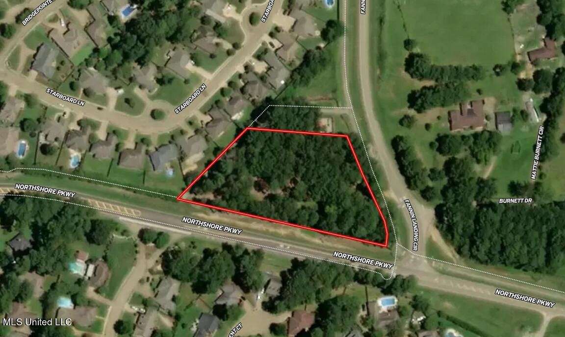 2.5 Acres of Commercial Land for Sale in Brandon, Mississippi