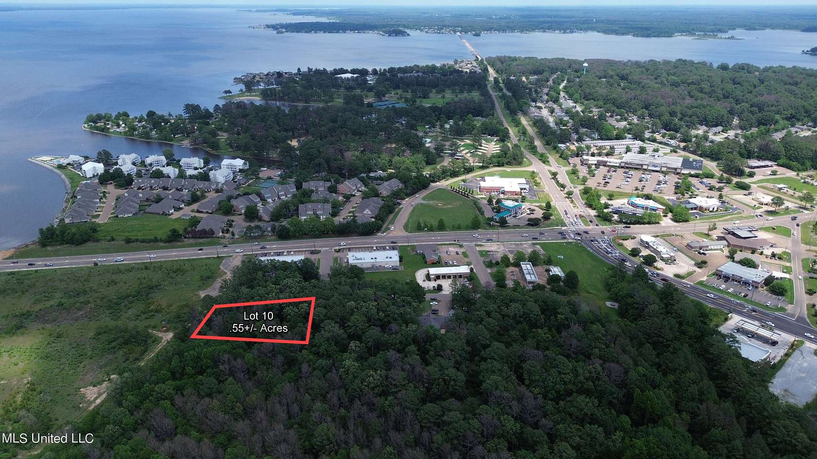 0.55 Acres of Commercial Land for Sale in Brandon, Mississippi