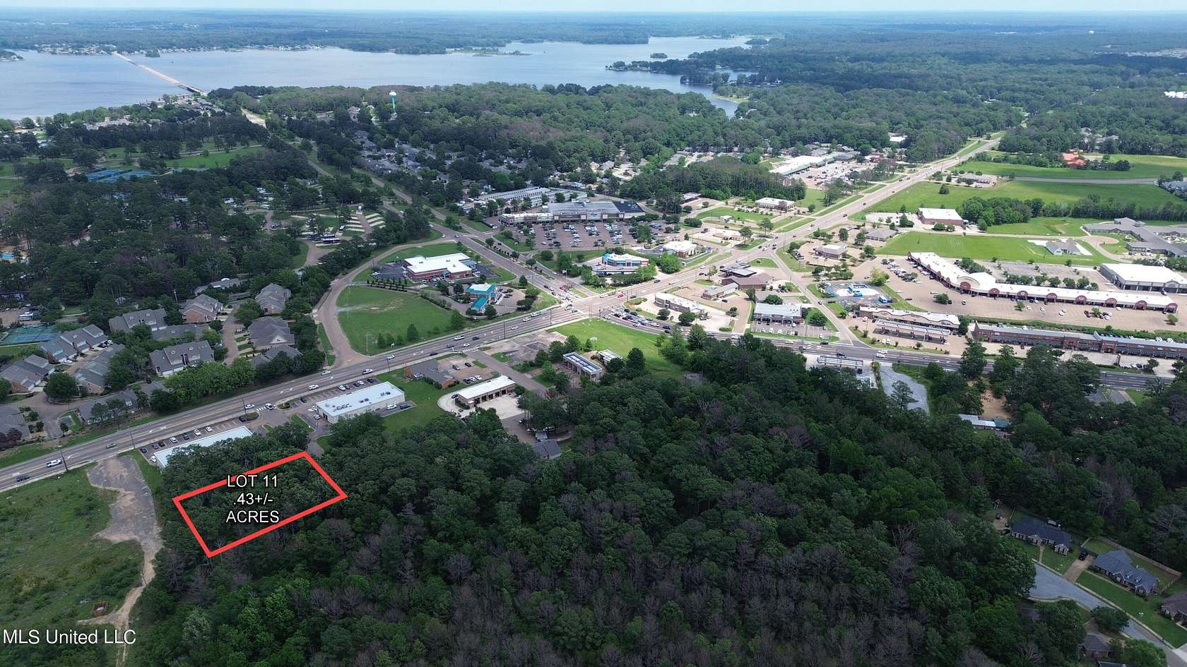0.43 Acres of Commercial Land for Sale in Brandon, Mississippi