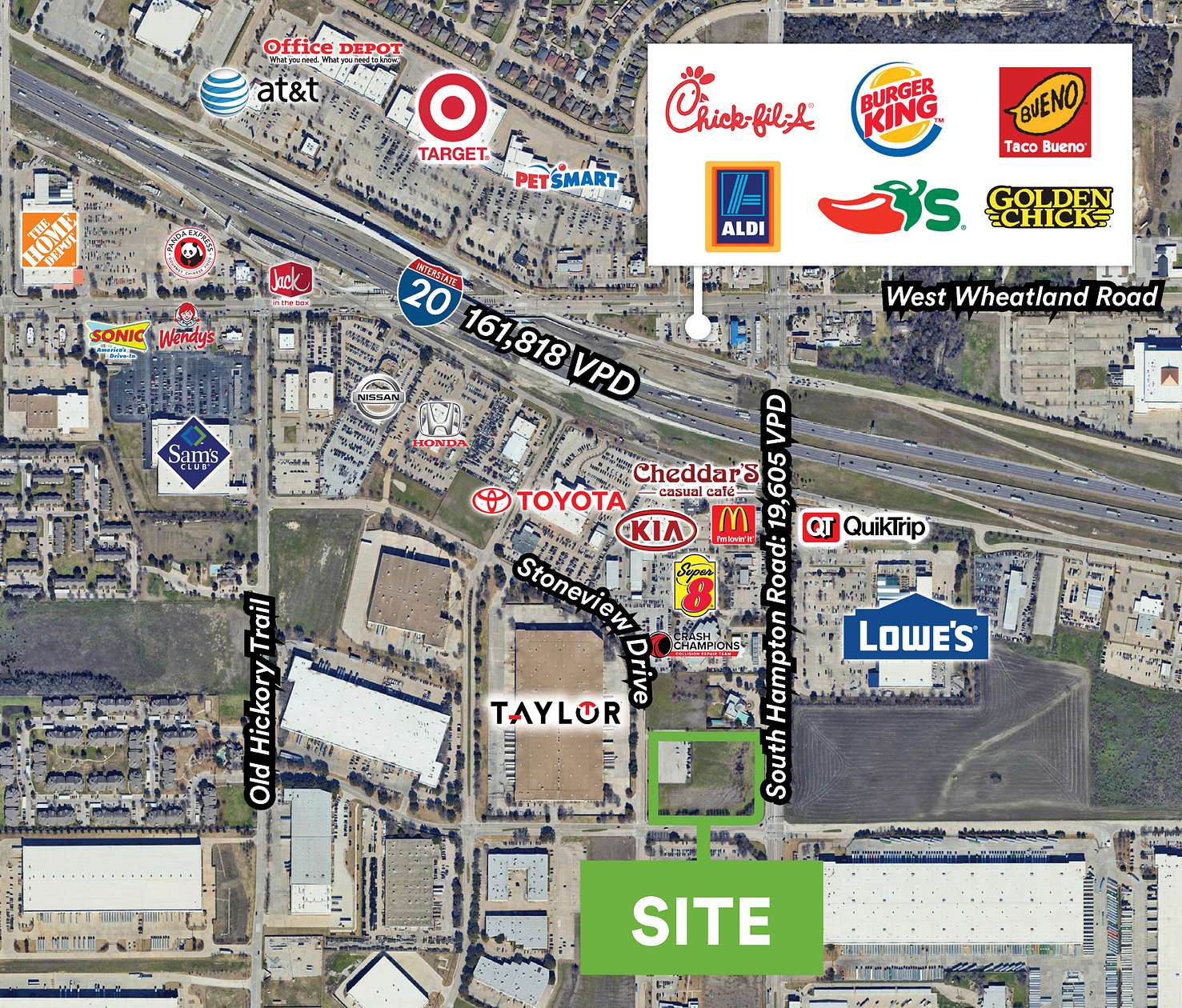 6.365 Acres of Commercial Land for Sale in Dallas, Texas