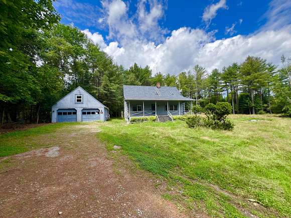 10.8 Acres of Land with Home for Sale in Bucksport, Maine