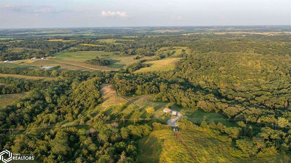 42 Acres of Recreational Land with Home for Sale in Centerville, Iowa