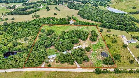 10 Acres of Residential Land with Home for Sale in Sulphur, Oklahoma