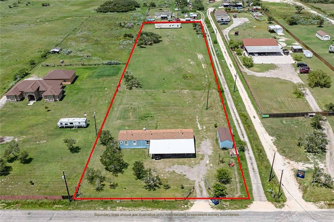 2 Acres of Residential Land with Home for Sale in Aransas Pass, Texas