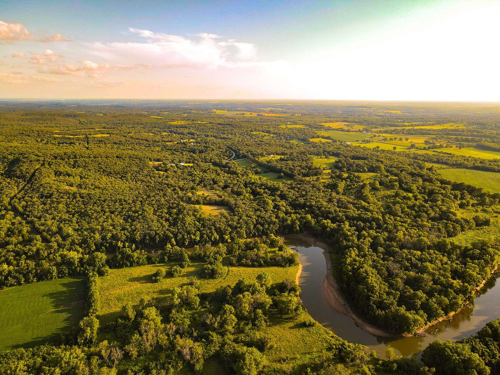 93.9 Acres of Land with Home for Sale in Stockton, Missouri