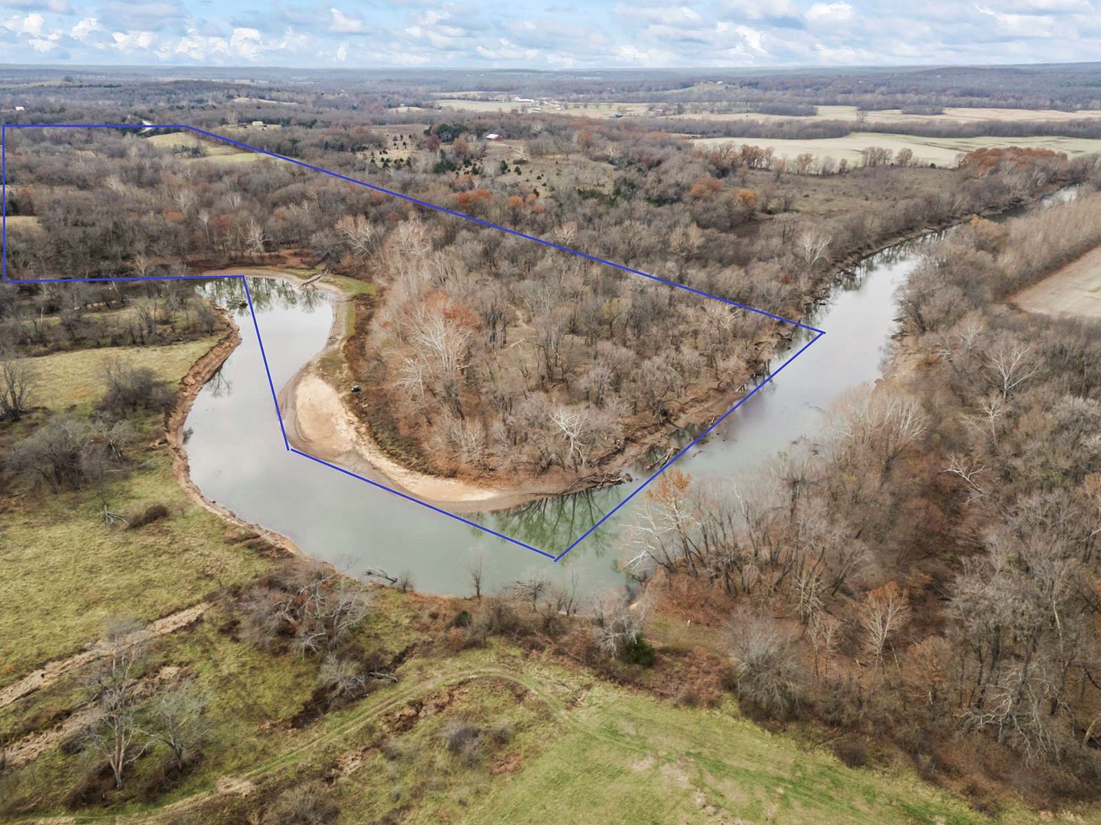 93.9 Acres of Land with Home for Sale in Stockton, Missouri