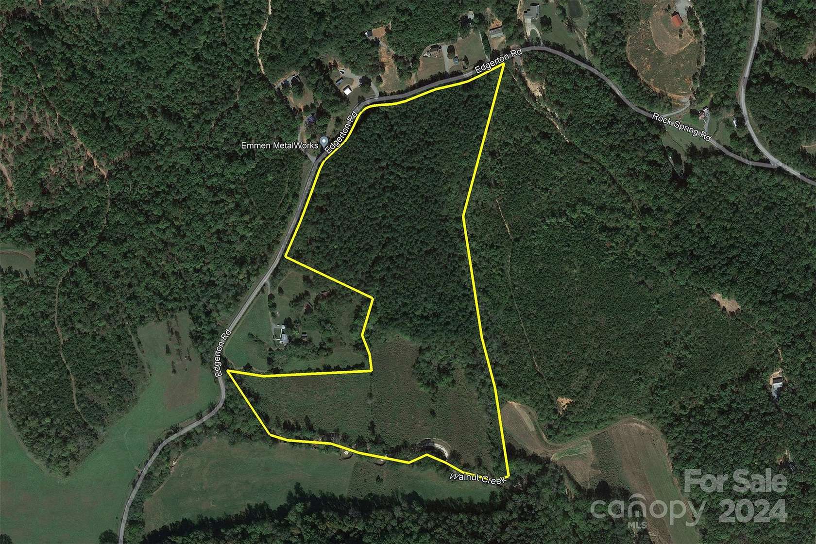 37.33 Acres of Land for Sale in Mill Spring, North Carolina