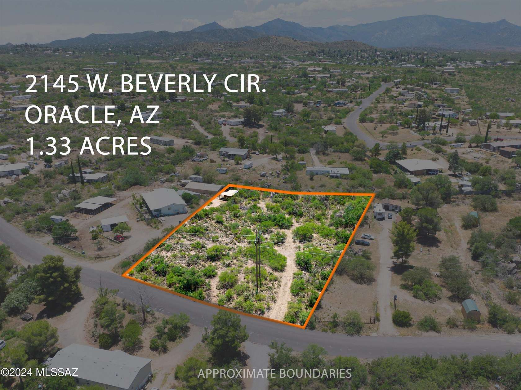 1.33 Acres of Residential Land for Sale in Oracle, Arizona