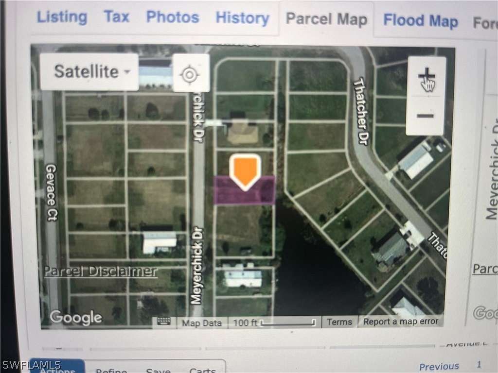 0.13 Acres of Residential Land for Sale in Moore Haven, Florida