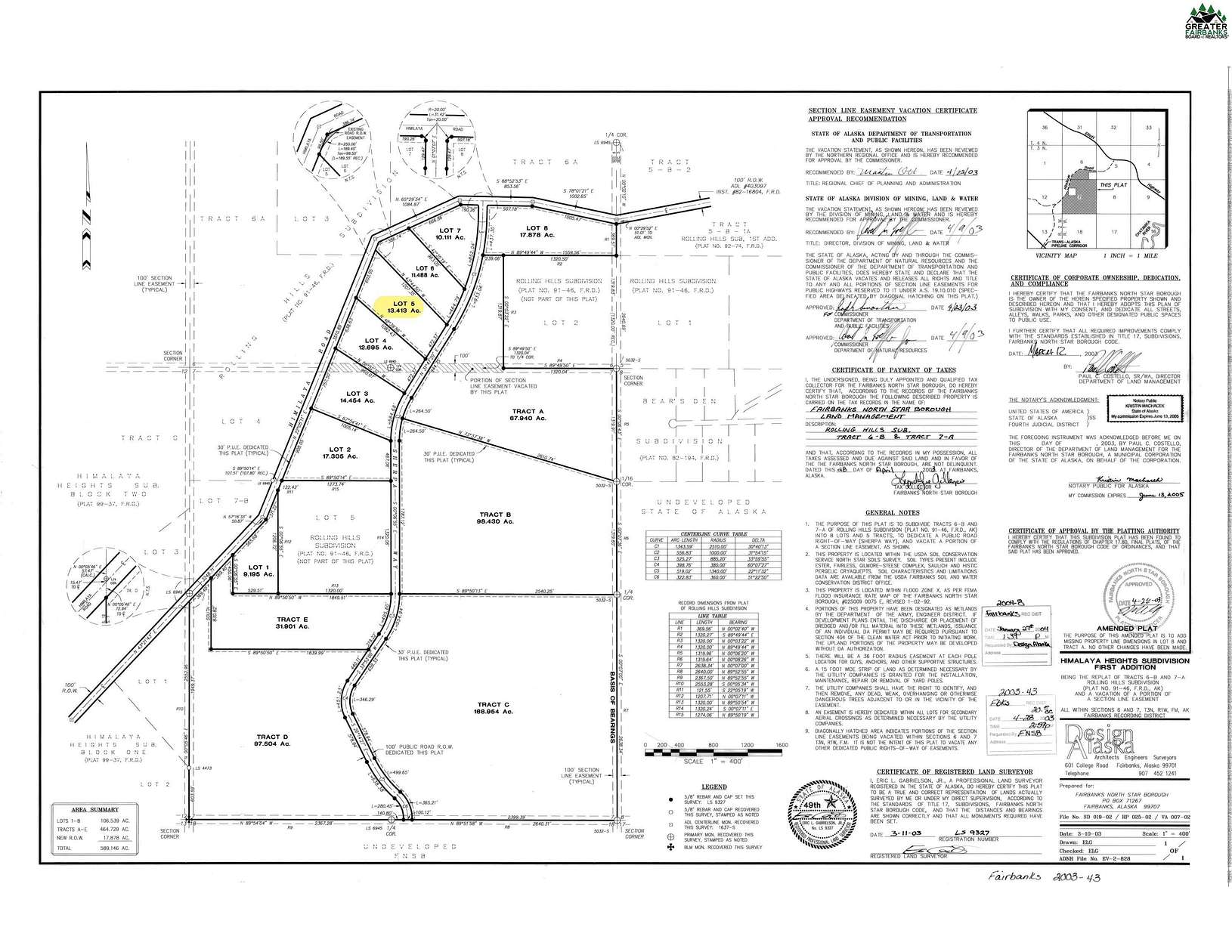 Residential Land for Sale in Fairbanks, Alaska