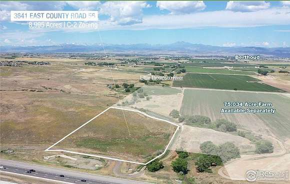 8.99 Acres of Mixed-Use Land for Sale in Berthoud, Colorado