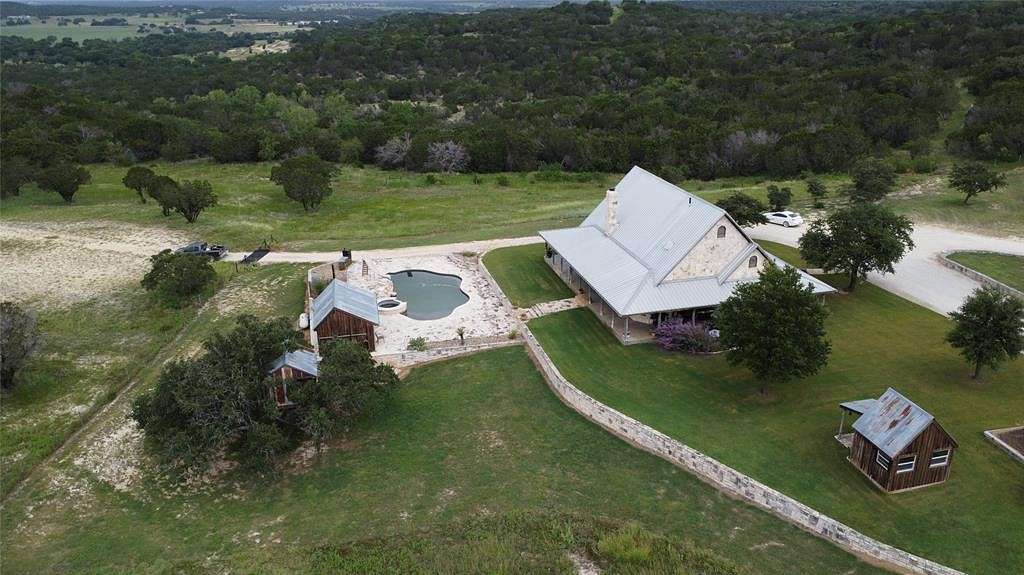 160.4 Acres of Agricultural Land with Home for Sale in Bluff Dale, Texas