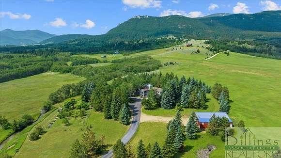 18.37 Acres of Land with Home for Sale in Red Lodge, Montana