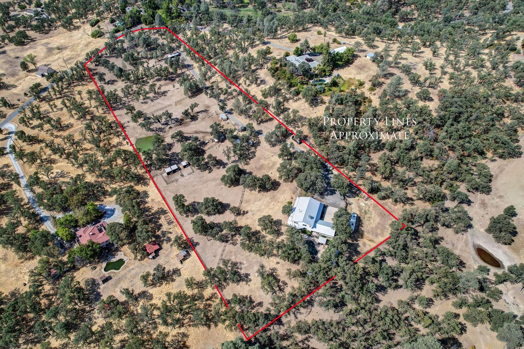 8 Acres of Land with Home for Sale in Palo Cedro, California
