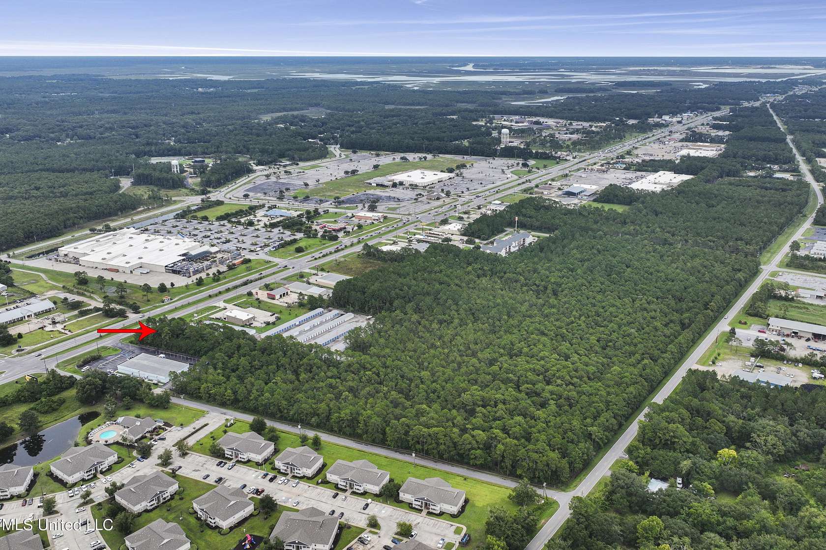 6.54 Acres of Land for Sale in Gautier, Mississippi