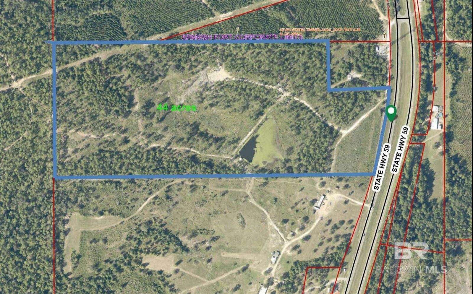 44.2 Acres of Recreational Land for Sale in Bay Minette, Alabama