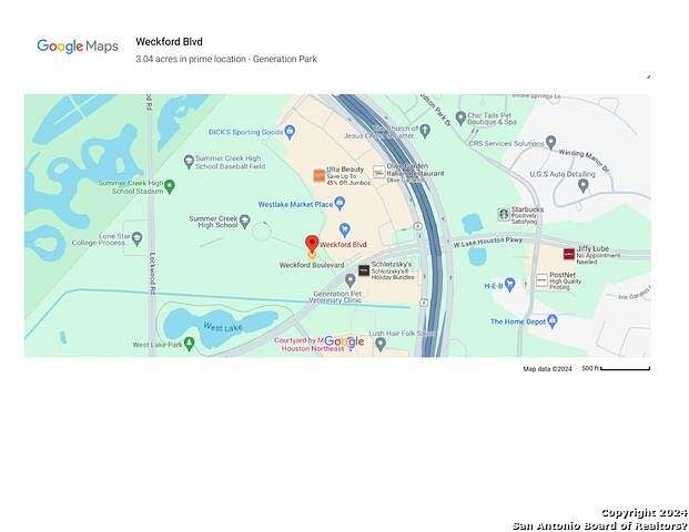 3.06 Acres of Commercial Land for Sale in Houston, Texas