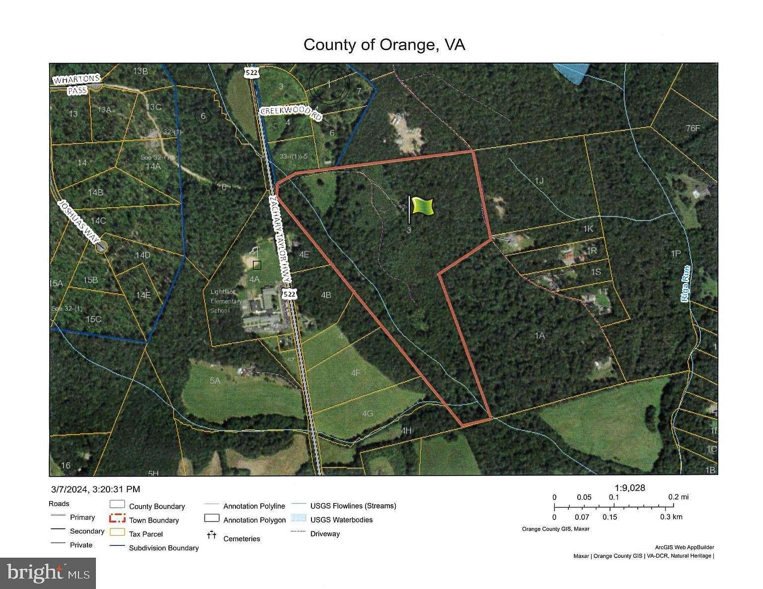 54.08 Acres of Land for Sale in Unionville, Virginia