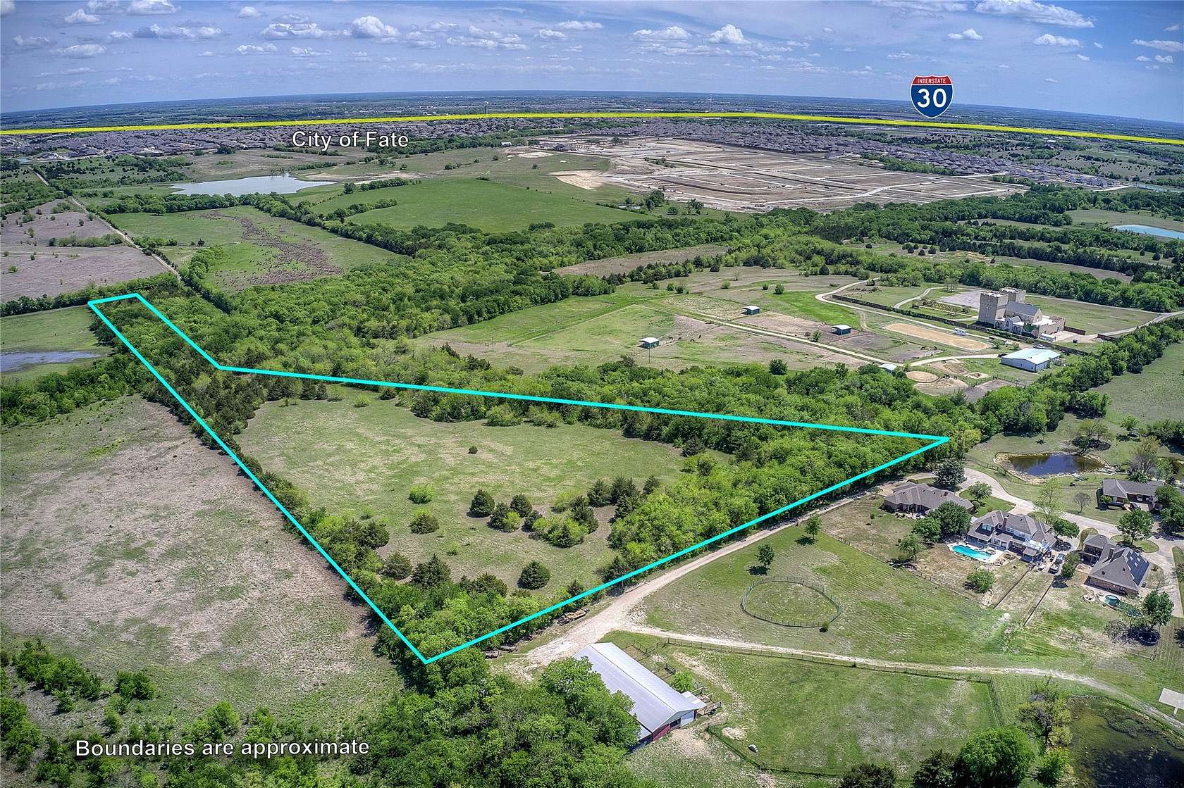 12.5 Acres of Agricultural Land for Sale in Rockwall, Texas