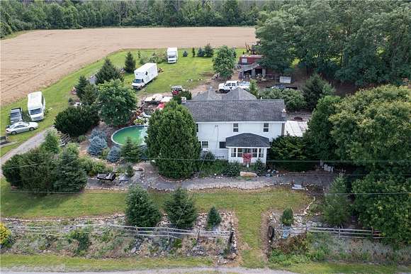 17.8 Acres of Land with Home for Sale in Geneseo, New York