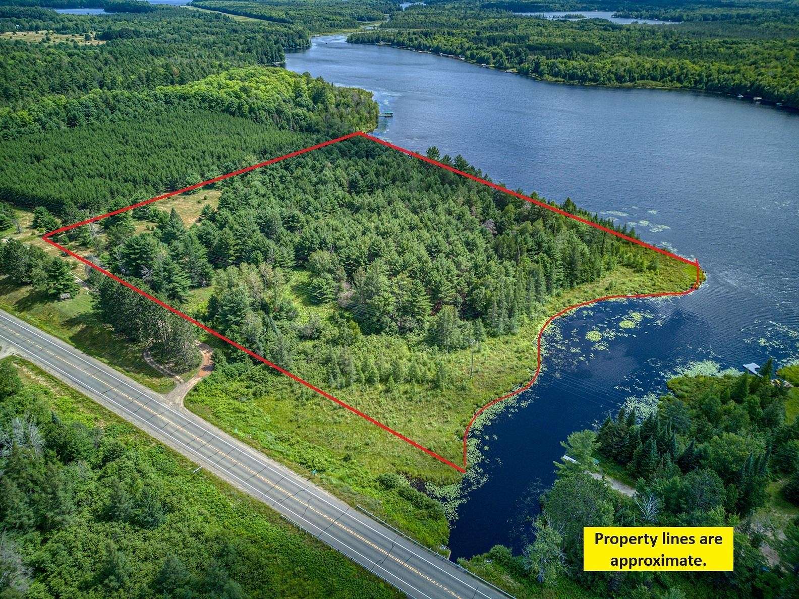 10.8 Acres of Recreational Land for Sale in Three Lakes, Wisconsin