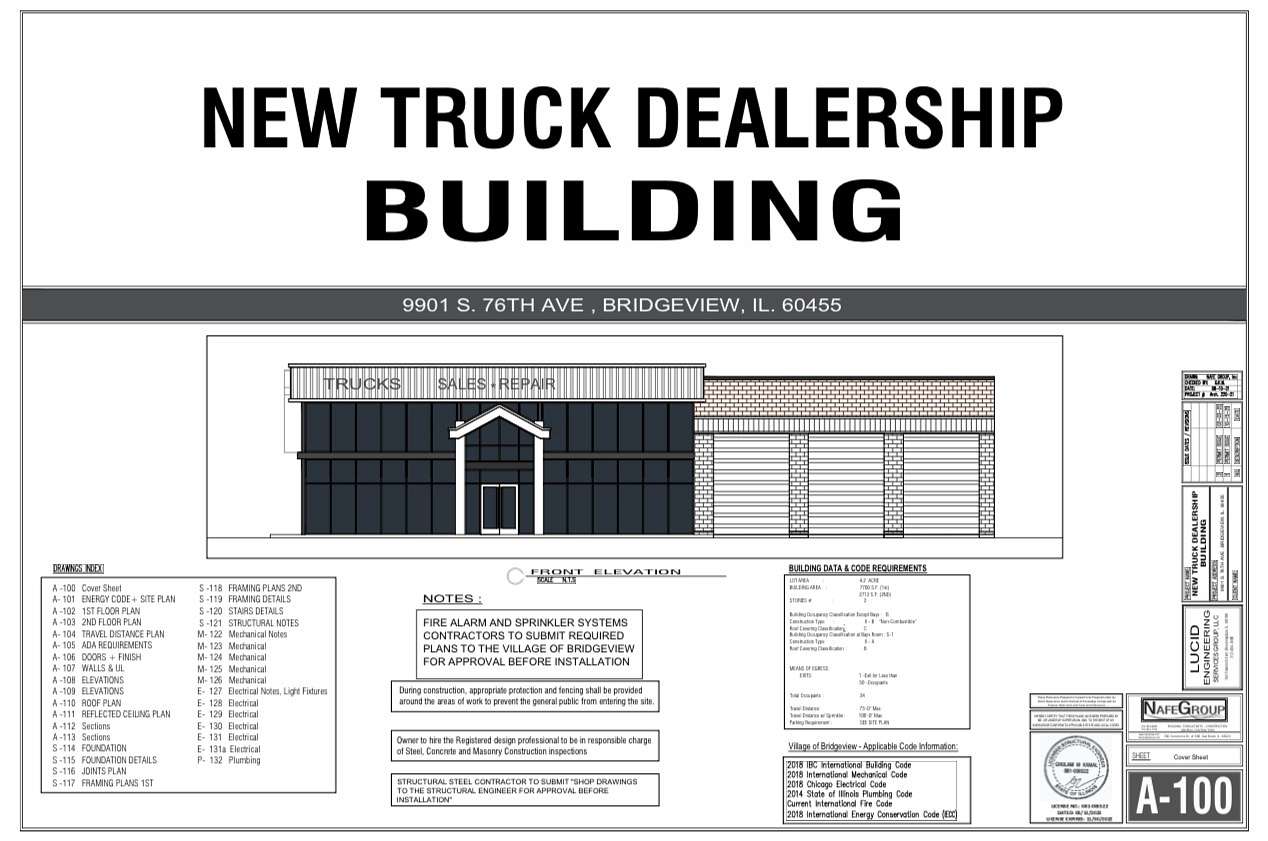 4.2 Acres of Commercial Land for Lease in Bridgeview, Illinois