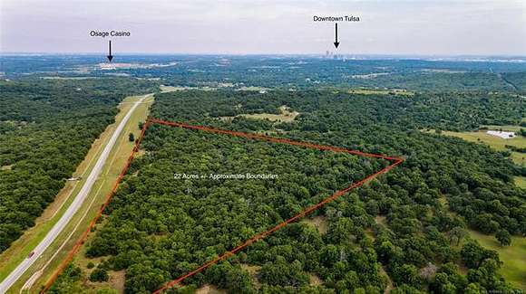 22 Acres of Land for Sale in Tulsa, Oklahoma