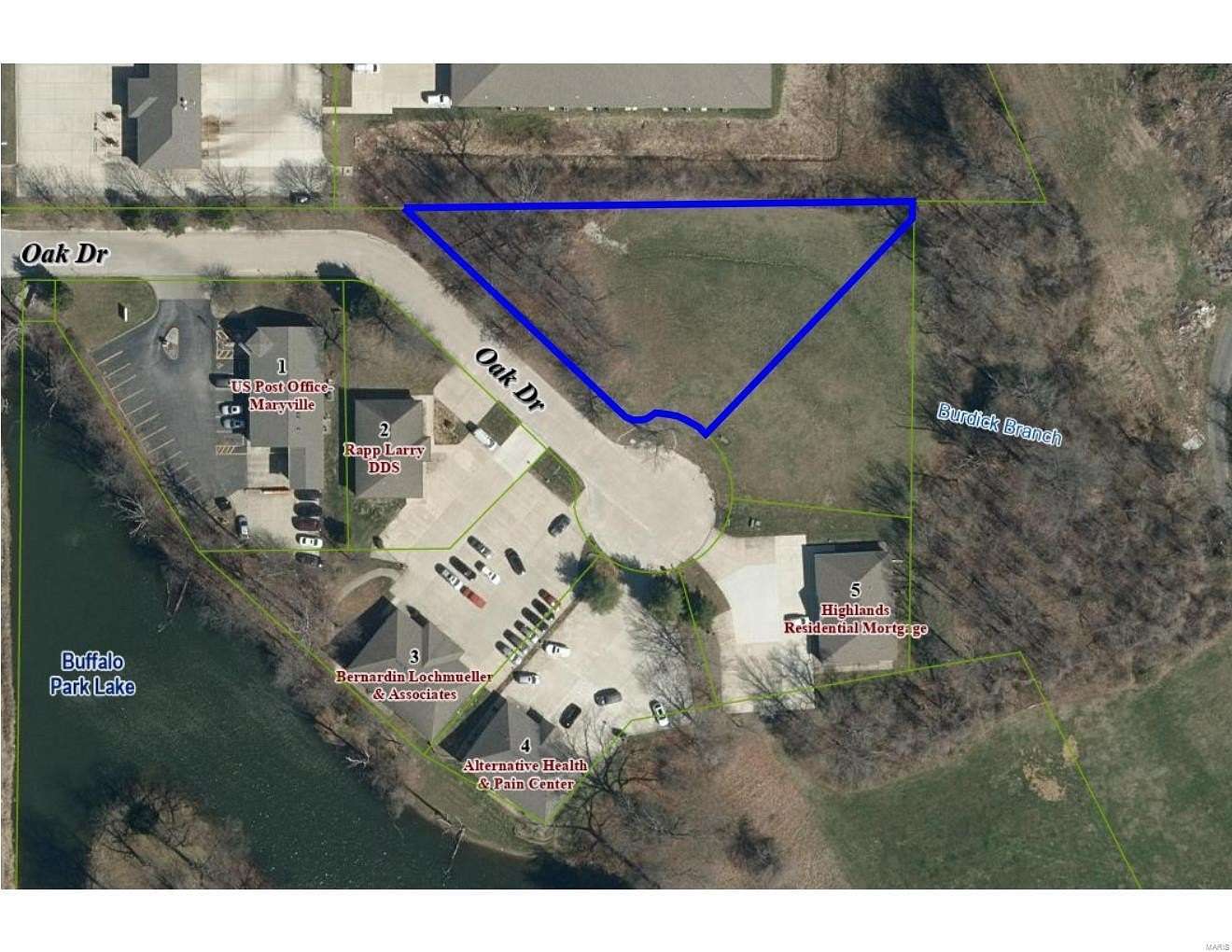 0.64 Acres of Commercial Land for Sale in Maryville, Illinois