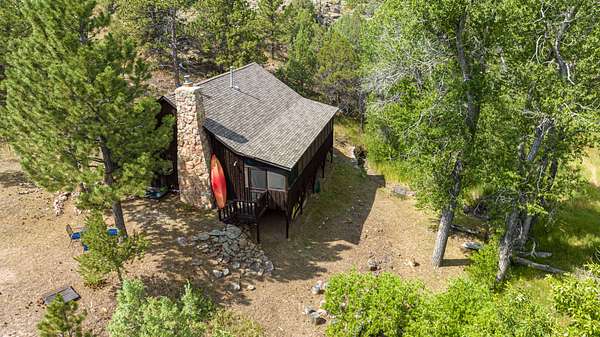 35.1 Acres of Recreational Land with Home for Sale in Livermore, Colorado