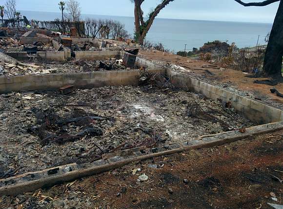 after Woolsey Fire / ocean view