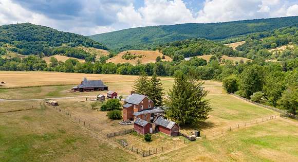 86.5 Acres of Land with Home for Sale in Franklin, West Virginia