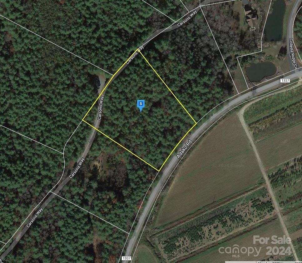 4.24 Acres of Land for Sale in Collettsville, North Carolina