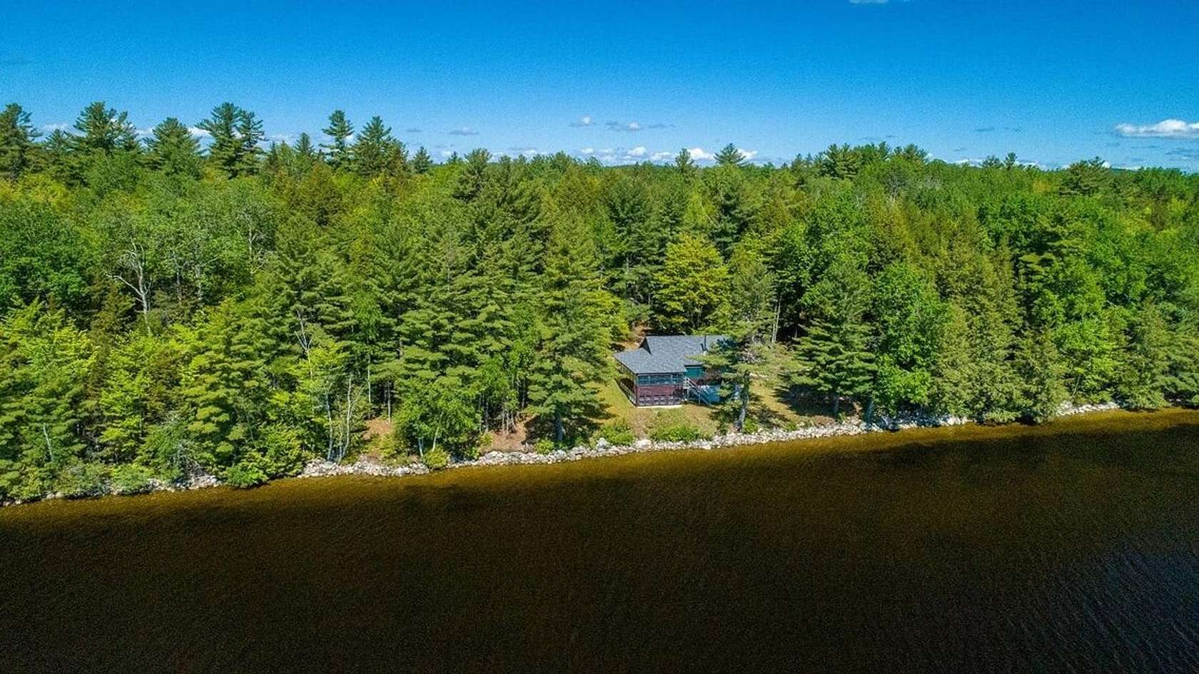 7.01 Acres of Land with Home for Sale in Grand Lake Stream, Maine