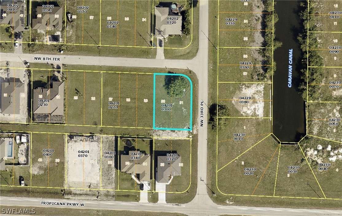 0.24 Acres of Residential Land for Sale in Cape Coral, Florida