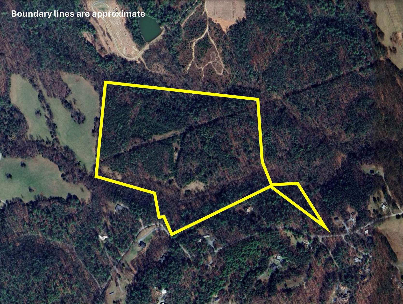 46.6 Acres of Recreational Land for Sale in Crozet, Virginia