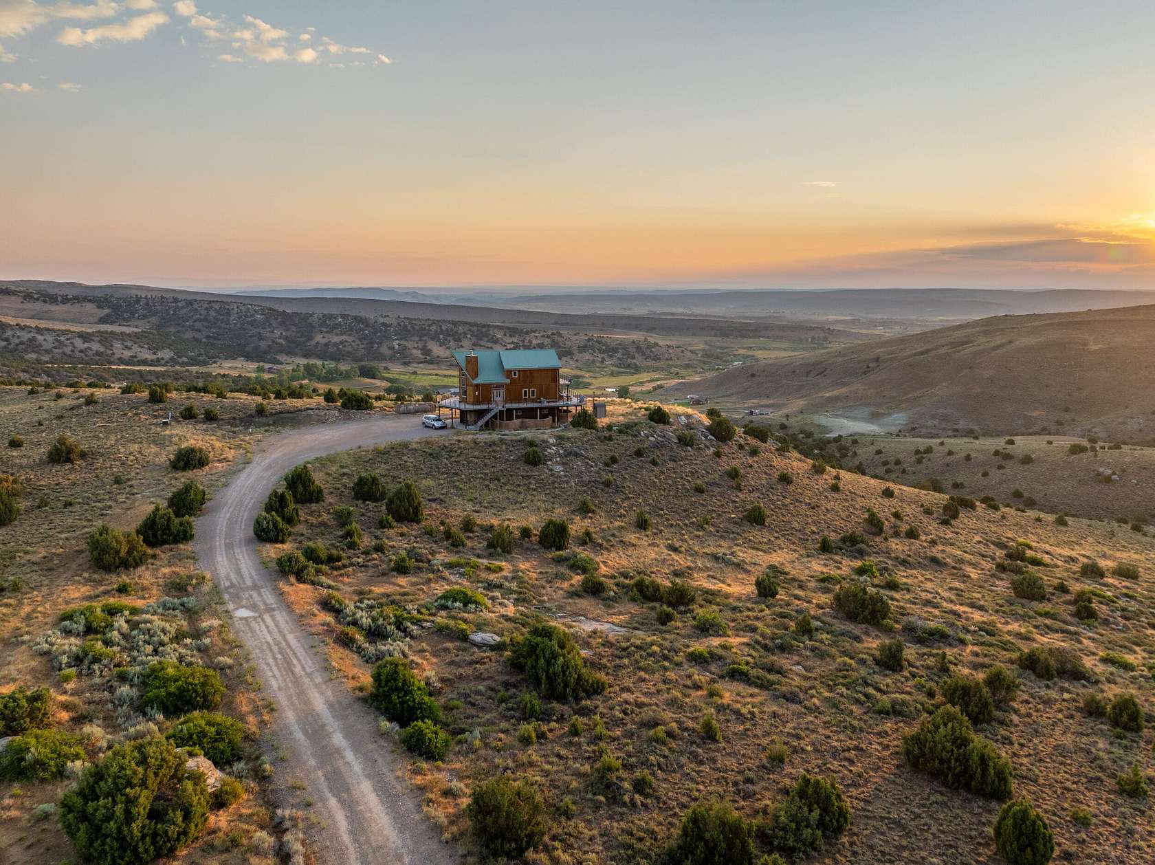 21.89 Acres of Land with Home for Sale in Lander, Wyoming