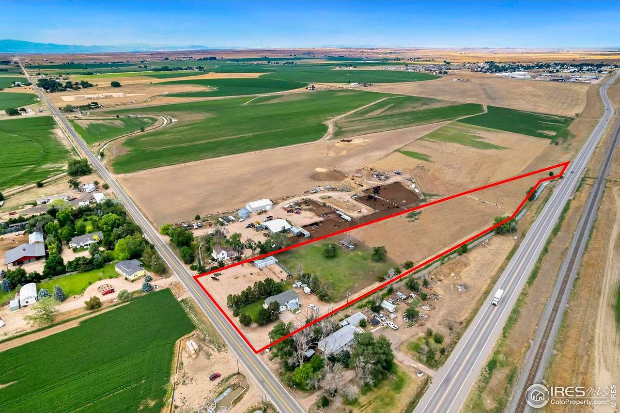 4 Acres of Residential Land with Home for Sale in Pierce, Colorado