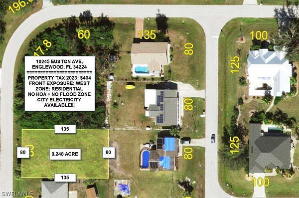 0.25 Acres of Land for Sale in Englewood, Florida