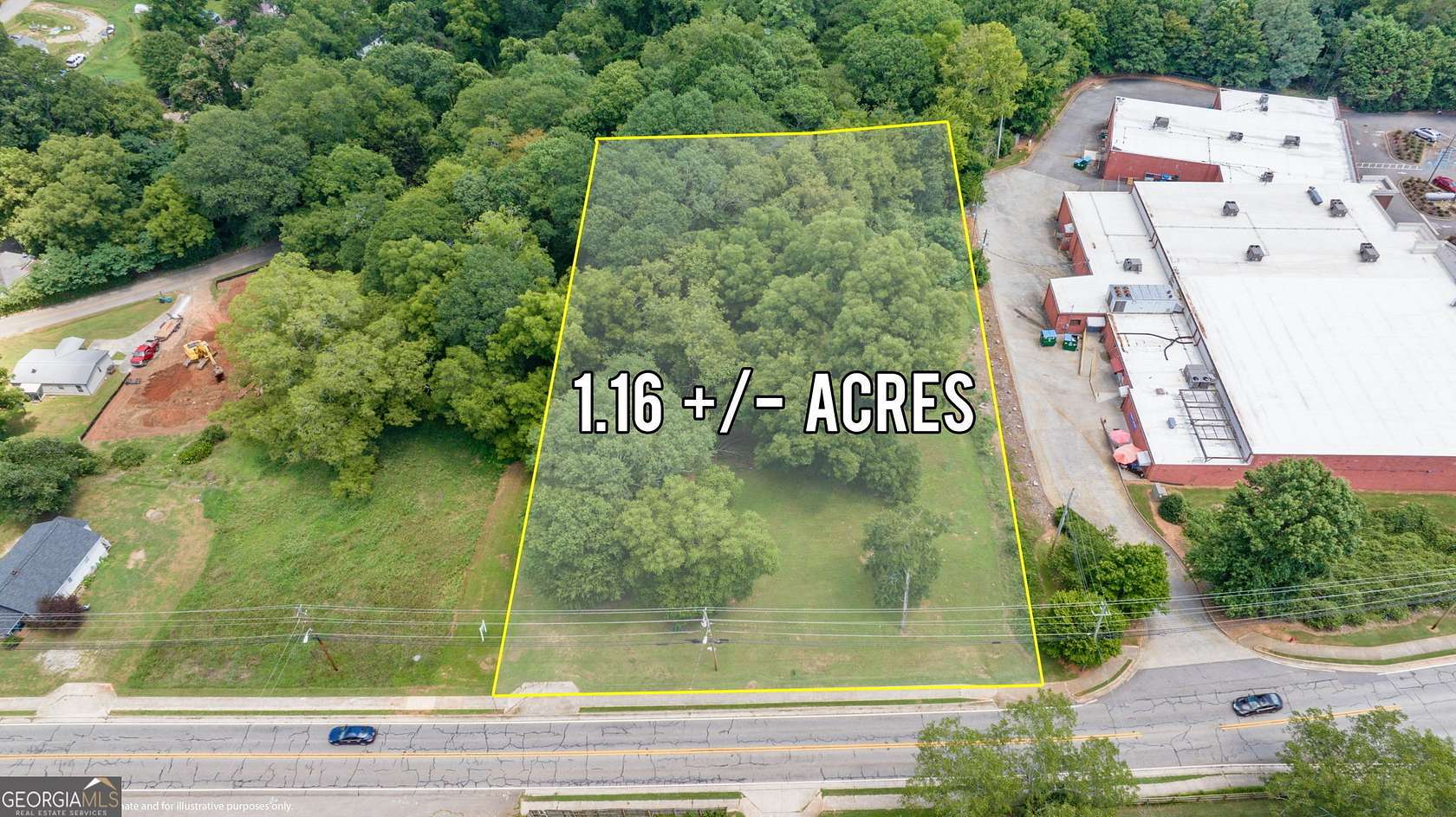 1.16 Acres of Commercial Land for Sale in Commerce, Georgia